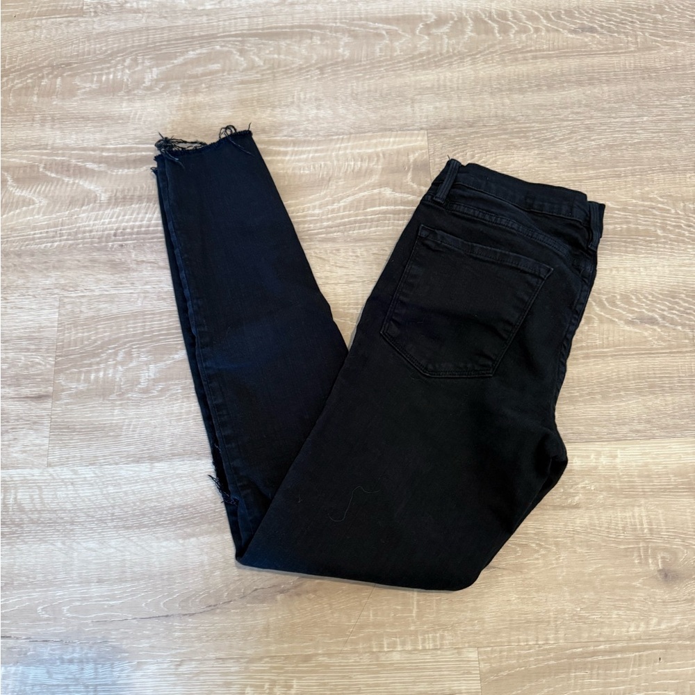 Frame Denim Women's Black Skinny Jeans